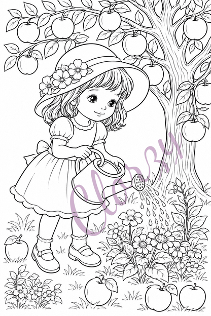 Free Girls Coloring Pages