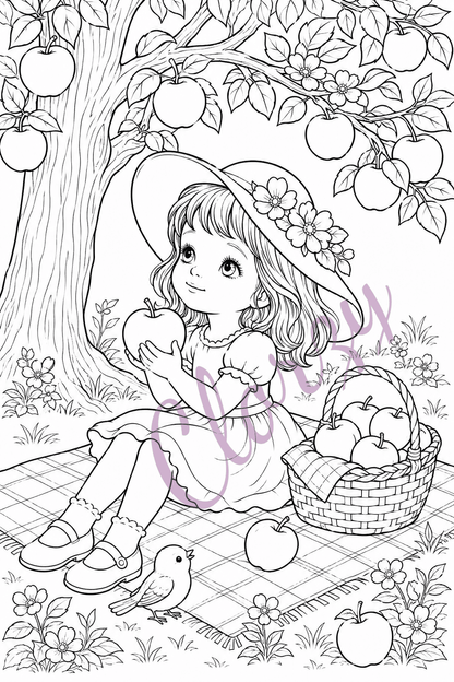 Free Girls Coloring Pages