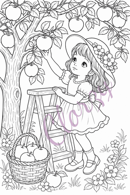 Free Girls Coloring Pages