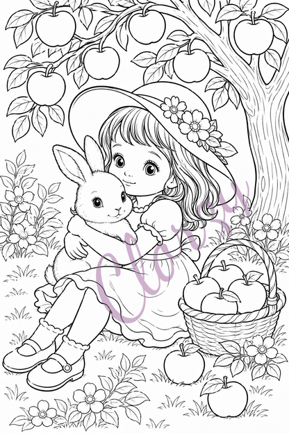 Free Girls Coloring Pages